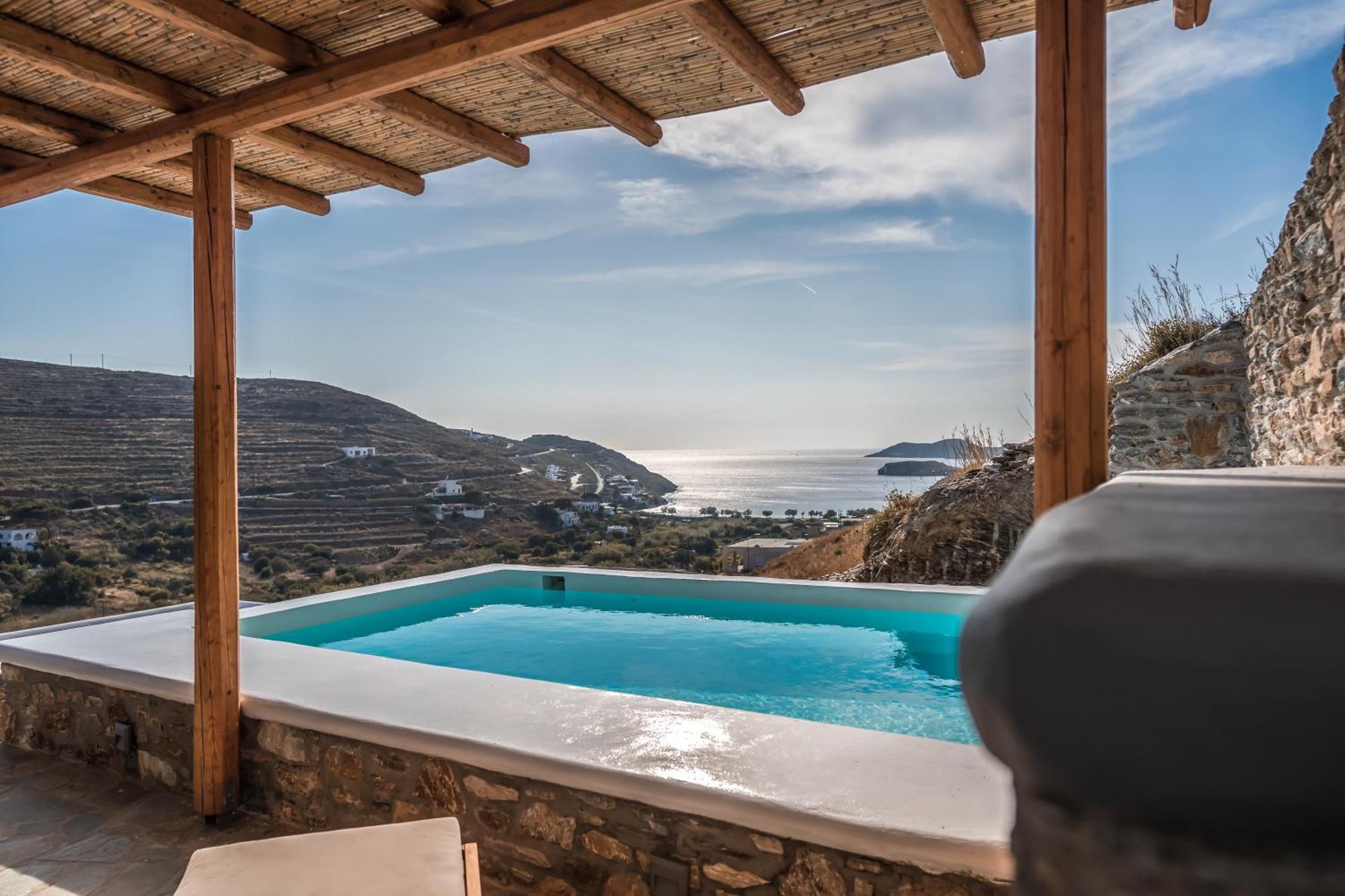 Epithea Suites Kythnos 5 Με Ιδιωτική Πισίνα Екстериор снимка